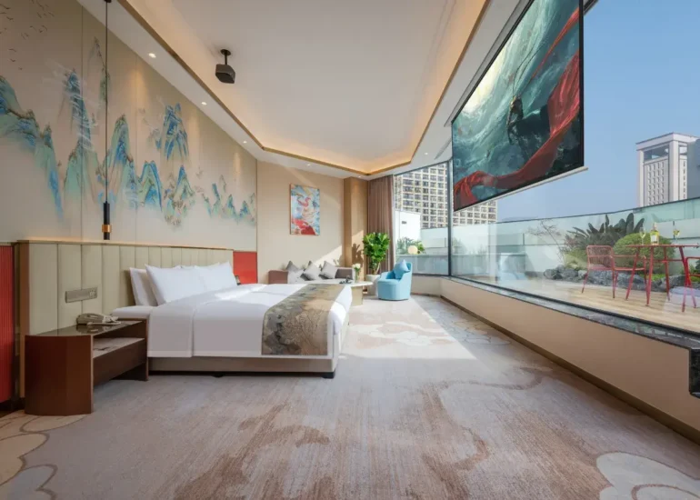 Guestroom – Courtyard-View (Waterbed)