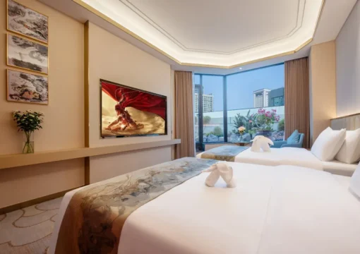 Family Friendly Suite – 1-Room, Courtyard-View (1 Living Room, Fridge)