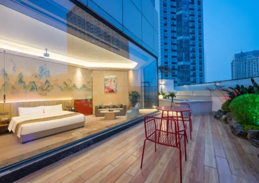 Guestroom – Courtyard-View (Waterbed)